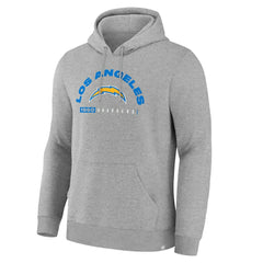 Los Angeles Chargers Delay of Game Legacy Pullover Hoodie Heather Gray | Fanatics