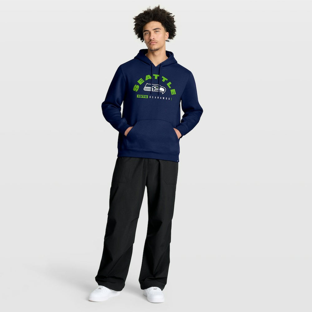 Seattle Seahawks Delay of Game Legacy Pullover Hoodie College Navy | Fanatics