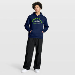 Seattle Seahawks Delay of Game Legacy Pullover Hoodie College Navy | Fanatics