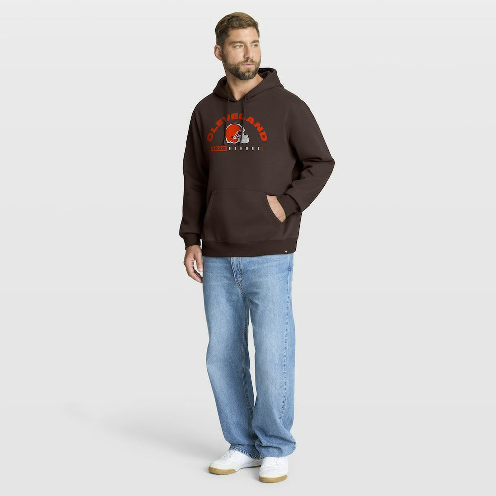 Cleveland Browns Delay of Game Legacy Pullover Hoodie Brown | Fanatics