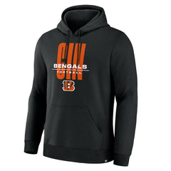 Cincinnati Bengals Right Tackle Legacy Pullover Hoodie - Black | Fanatics
