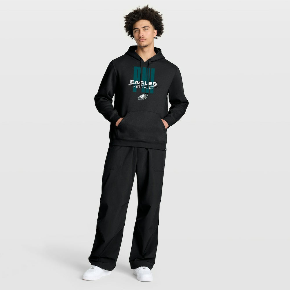 Philadelphia Eagles Right Tackle Legacy Pullover Hoodie - Black | Fanatics