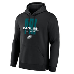 Philadelphia Eagles Right Tackle Legacy Pullover Hoodie - Black | Fanatics