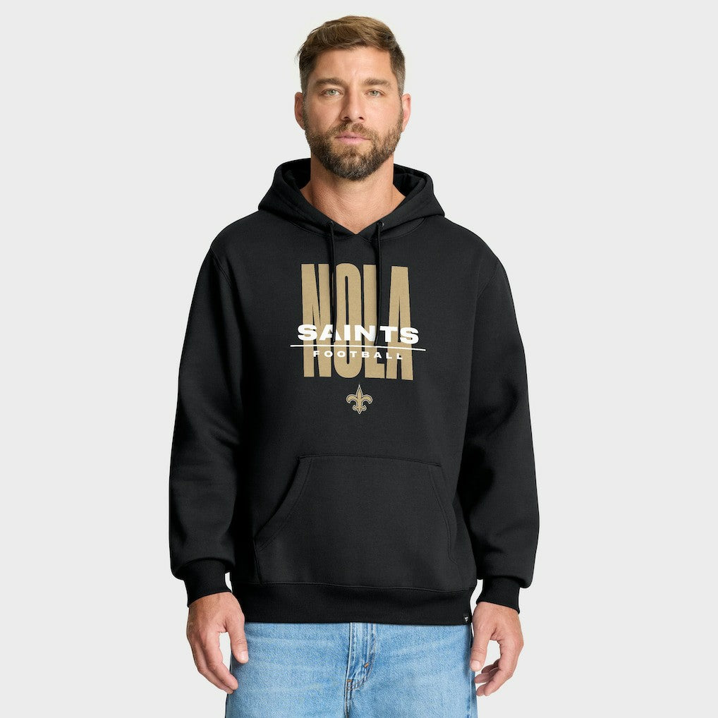 New Orleans Saints Right Tackle Legacy Pullover Hoodie - Black | Fanatics
