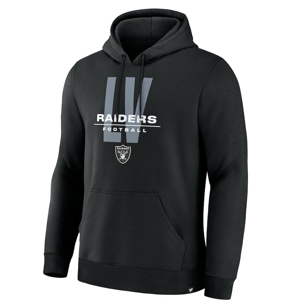 Las Vegas Raiders Right Tackle Legacy Pullover Hoodie - Black | Fanatics