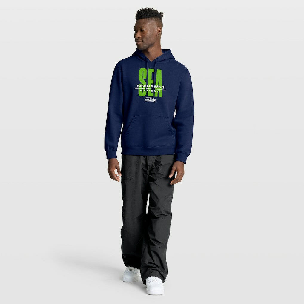 Seattle Seahawks Right Tackle Legacy Pullover Hoodie - College Navy | Fanatics