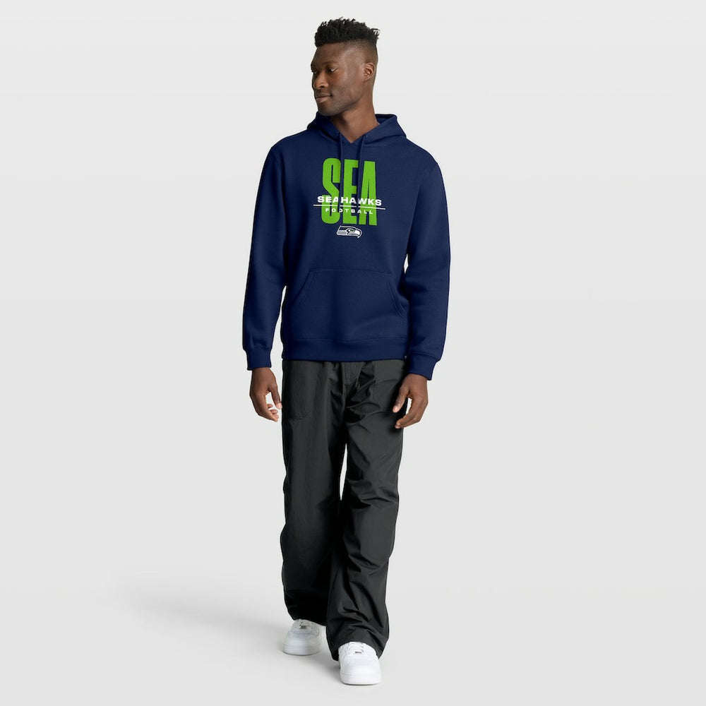 Seattle Seahawks Right Tackle Legacy Pullover Hoodie - College Navy | Fanatics