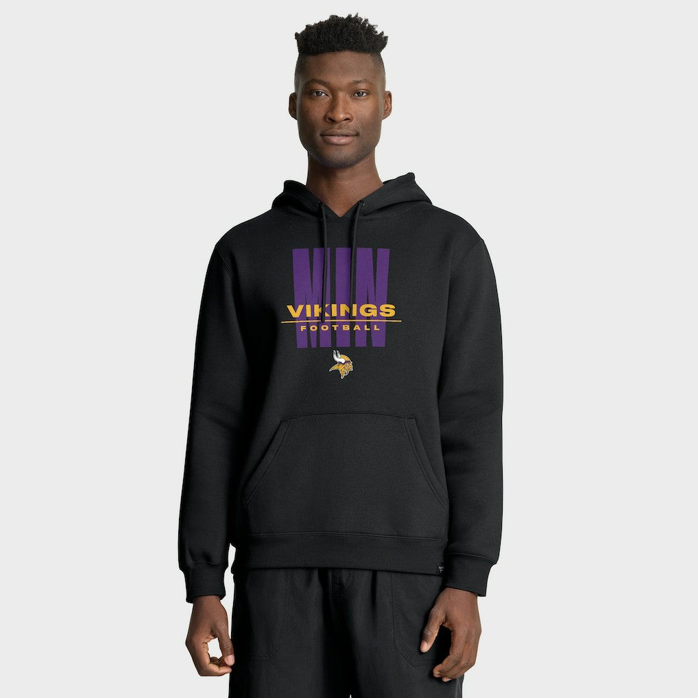 Minnesota Vikings Right Tackle Legacy Pullover Hoodie - Black | Fanatics