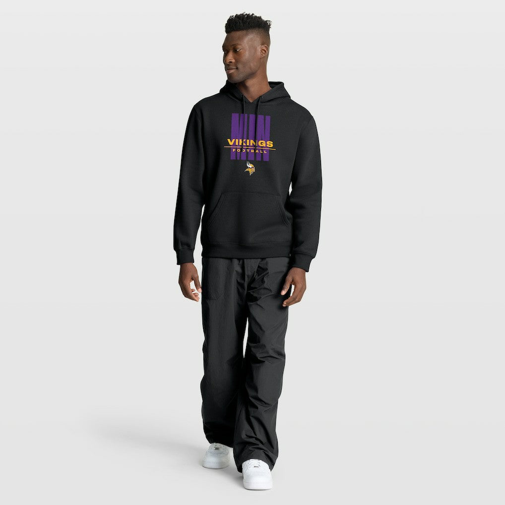 Minnesota Vikings Right Tackle Legacy Pullover Hoodie - Black | Fanatics