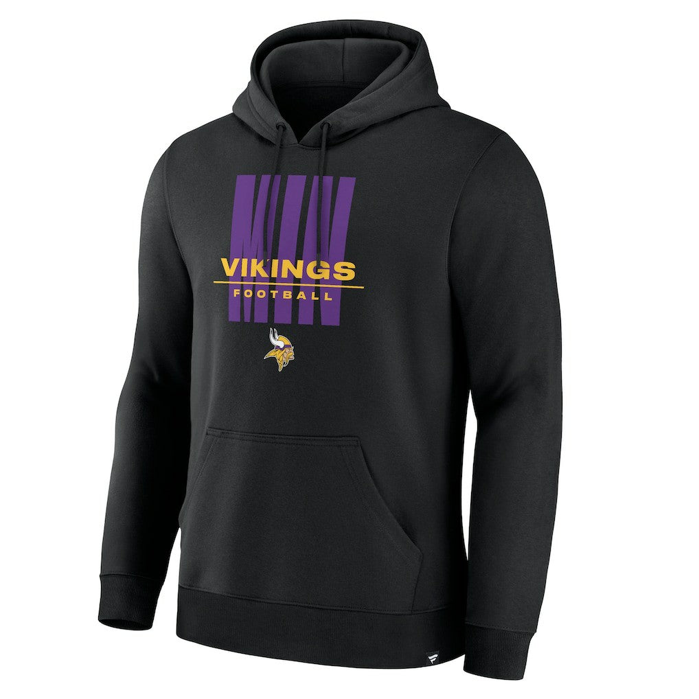 Minnesota Vikings Right Tackle Legacy Pullover Hoodie - Black | Fanatics
