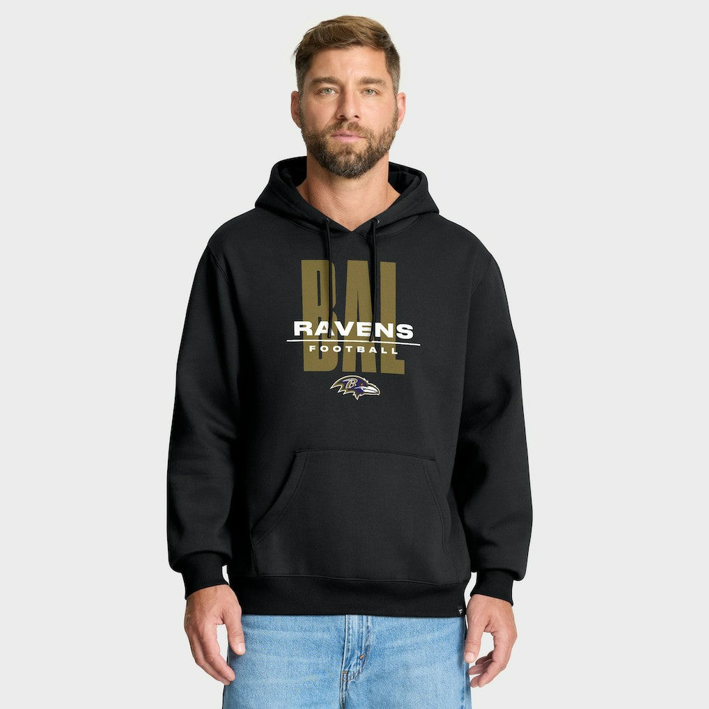 Baltimore Ravens Right Tackle Legacy Pullover Hoodie - Black | Fanatics