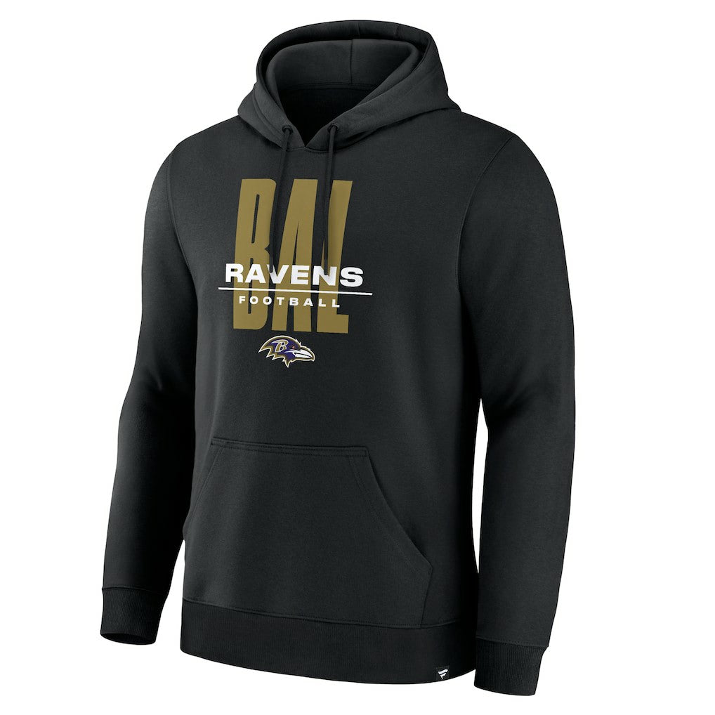 Baltimore Ravens Right Tackle Legacy Pullover Hoodie - Black | Fanatics