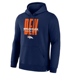 Denver Broncos Right Tackle Legacy Pullover Hoodie - Navy | Fanatics