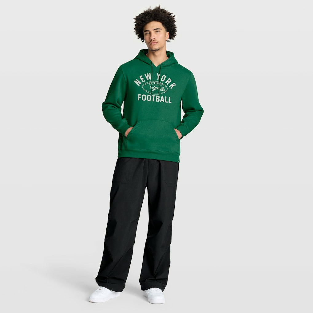 New York Jets Fumblerooski Legacy Pullover Hoodie Kelly Green | Fanatics