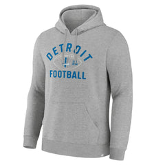 Detroit Lions Fumblerooski Legacy Pullover Hoodie Heather Gray | Fanatics