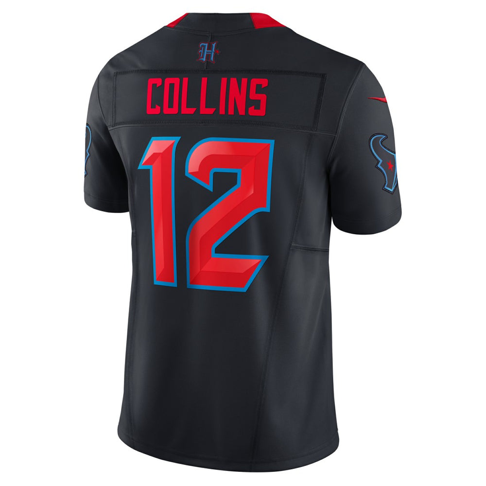 Nico Collins Houston Texans Alternate 2 Vapor F.U.S.E. Limited Jersey Navy | Nike for Sale