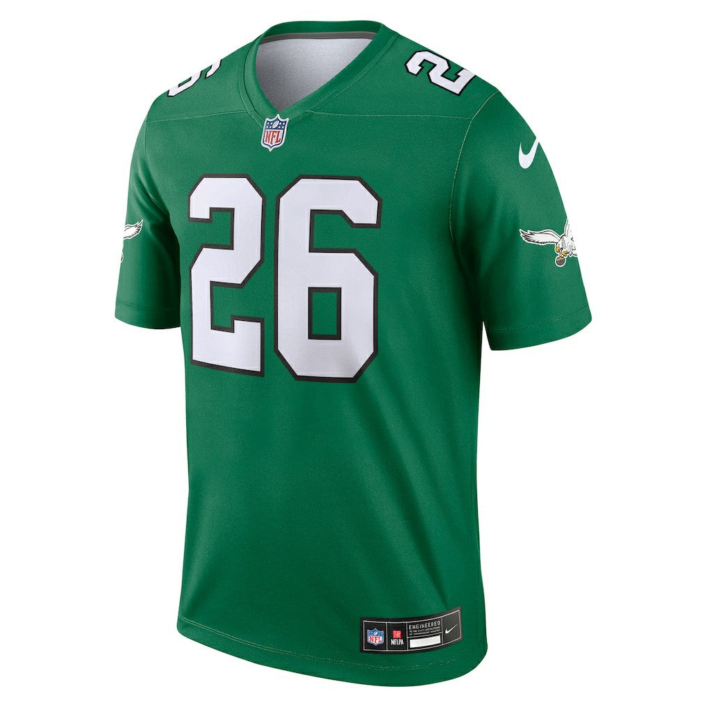 Saquon Barkley Philadelphia Eagles Legend Player Performance Top Kelly Green | Nike for Sale