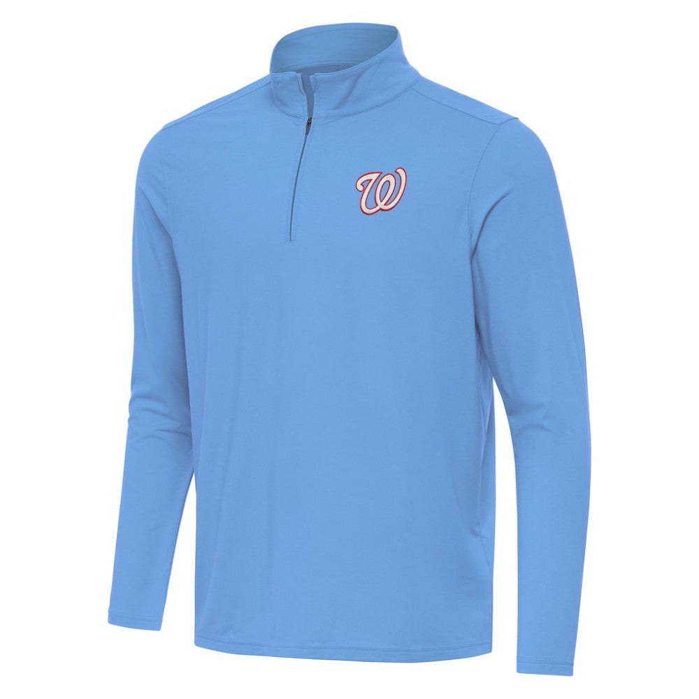 Washington Nationals Antigua Intent Quarter-Zip Top - MLB