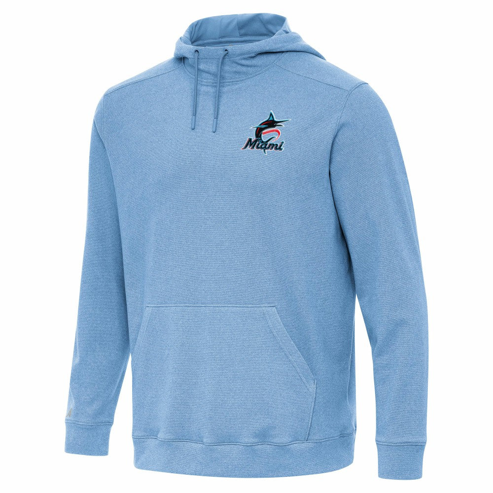 Miami Marlins Antigua Cloud Pullover Hoodie - MLB