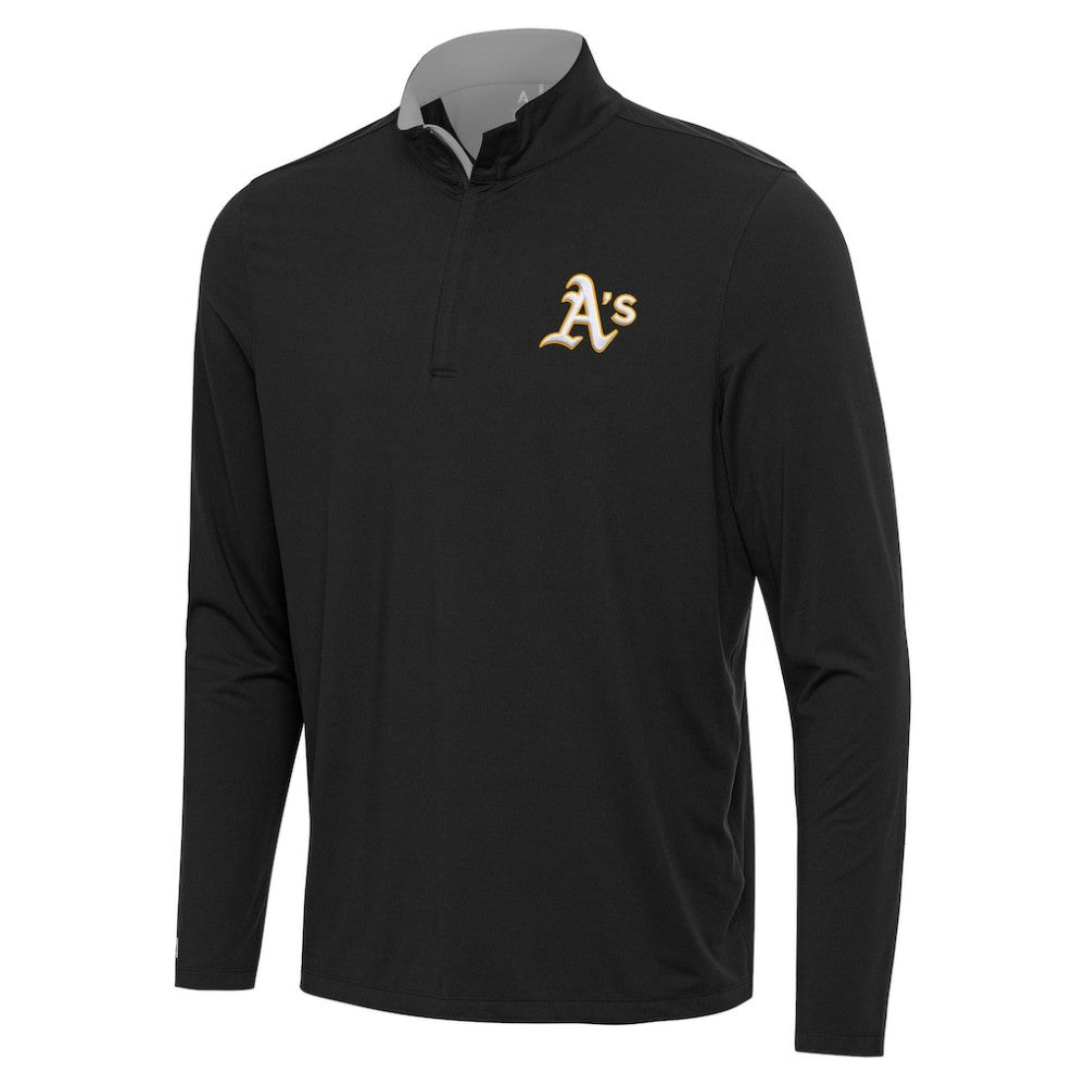 Athletics Antigua Content Quarter-Zip Top - MLB