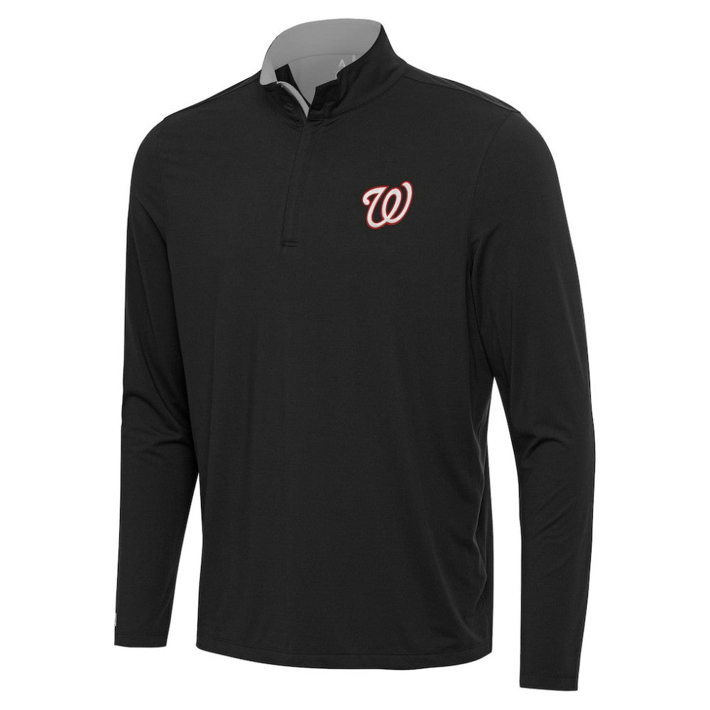 Washington Nationals Antigua Content Quarter-Zip Top - MLB