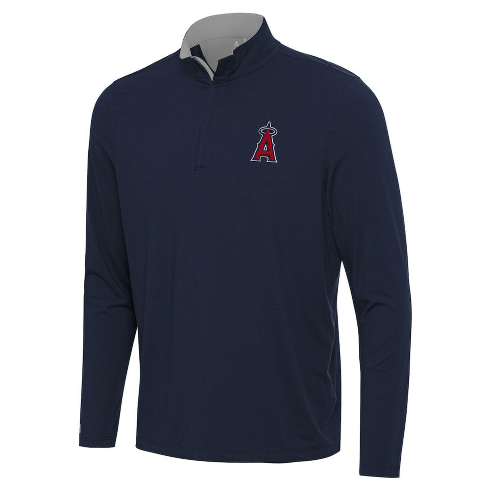 Los Angeles Angels Antigua Content Quarter-Zip Top - MLB