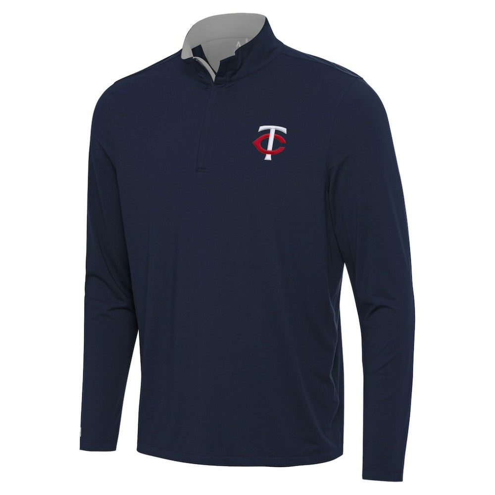 Minnesota Twins Antigua Content Quarter-Zip Top - MLB