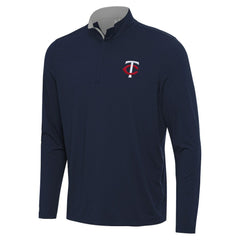 Minnesota Twins Antigua Content Quarter-Zip Top - MLB