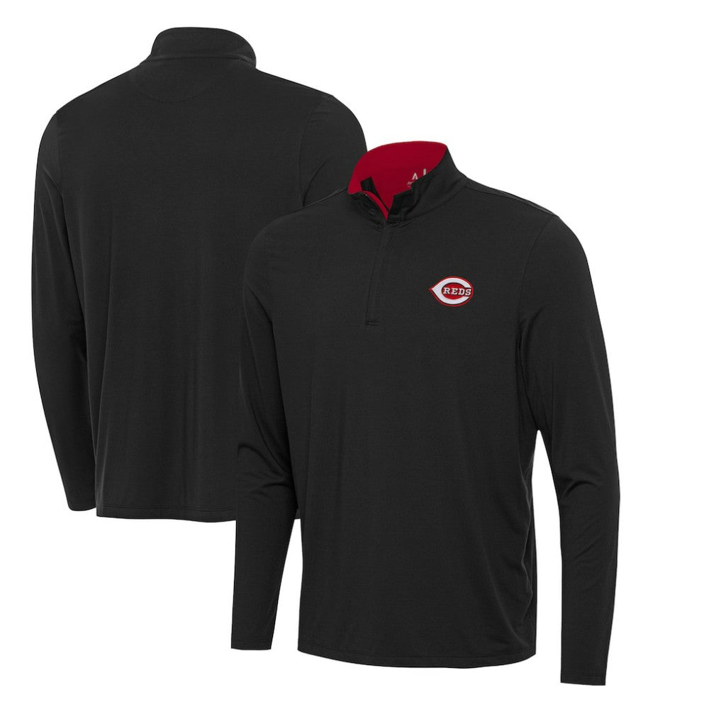 Cincinnati Reds Antigua Content Quarter-Zip Top - MLB