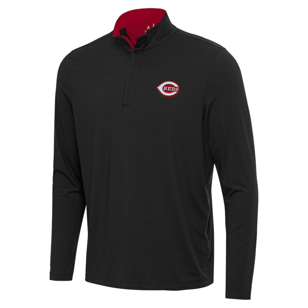 Cincinnati Reds Antigua Content Quarter-Zip Top - MLB