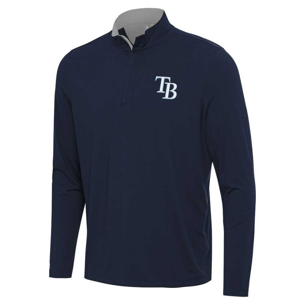 Tampa Bay Rays Antigua Content Quarter-Zip Top - MLB