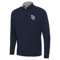 Tampa Bay Rays Antigua Content Quarter-Zip Top - MLB