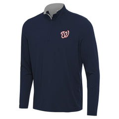 Washington Nationals Antigua Content Quarter-Zip Top - MLB