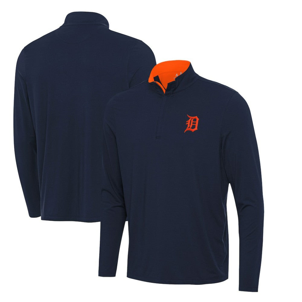 Detroit Tigers Antigua Content Quarter-Zip Top - MLB