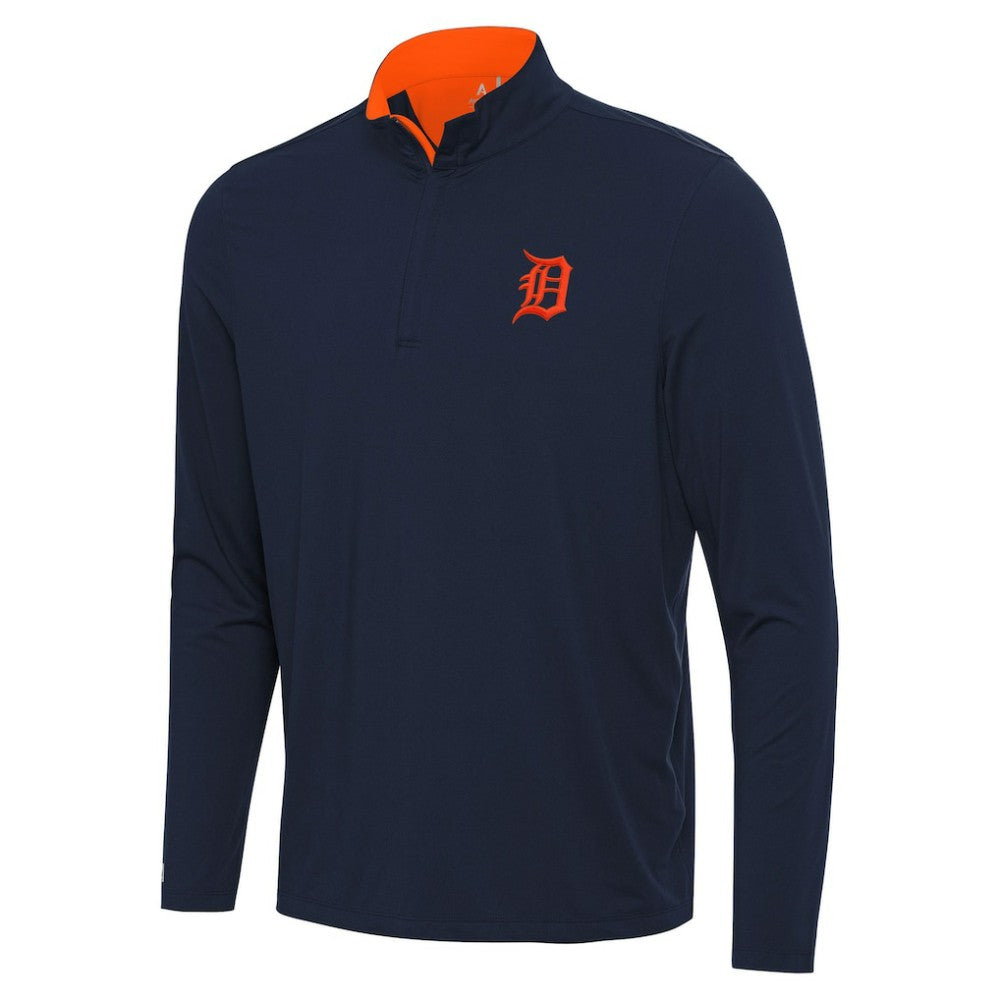 Detroit Tigers Antigua Content Quarter-Zip Top - MLB