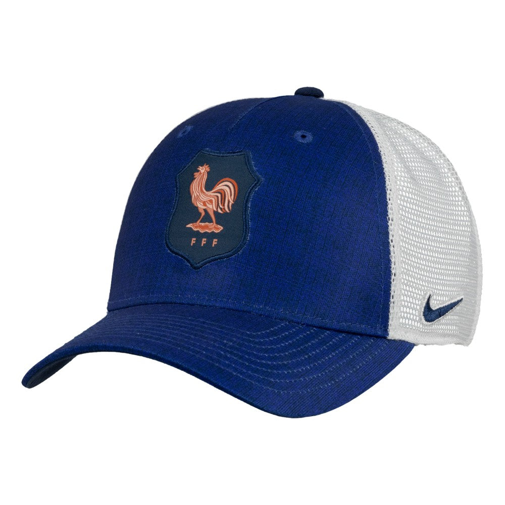 France National Team Unisex Rise Printed Trucker Adjustable Hat Navy | Nike Online