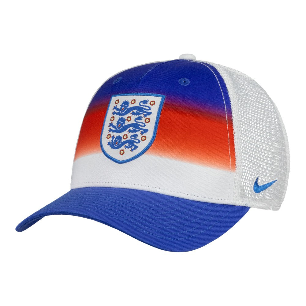England National Team Unisex Rise Printed Trucker Adjustable Hat White | Nike discount