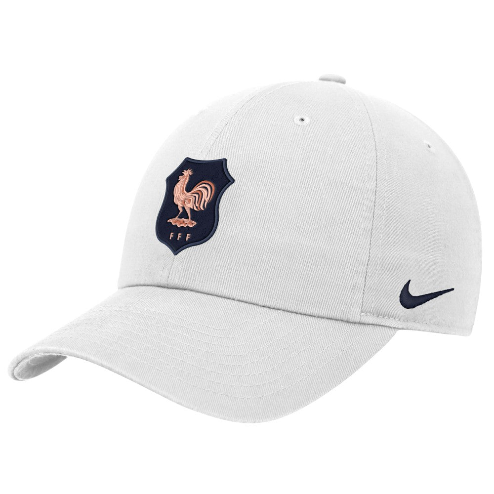 France National Team Unisex Club Adjustable Hat White | Nike