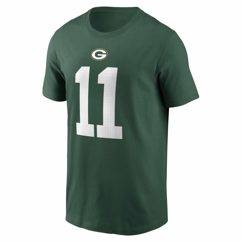 Jayden Reed Green Bay Packers Name & Number T-Shirt Green | Nike for Sale