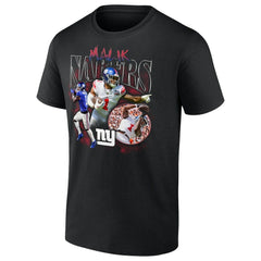 Malik Nabers New York Giants Notorious Player Graphic T-Shirt Black | Fanatics