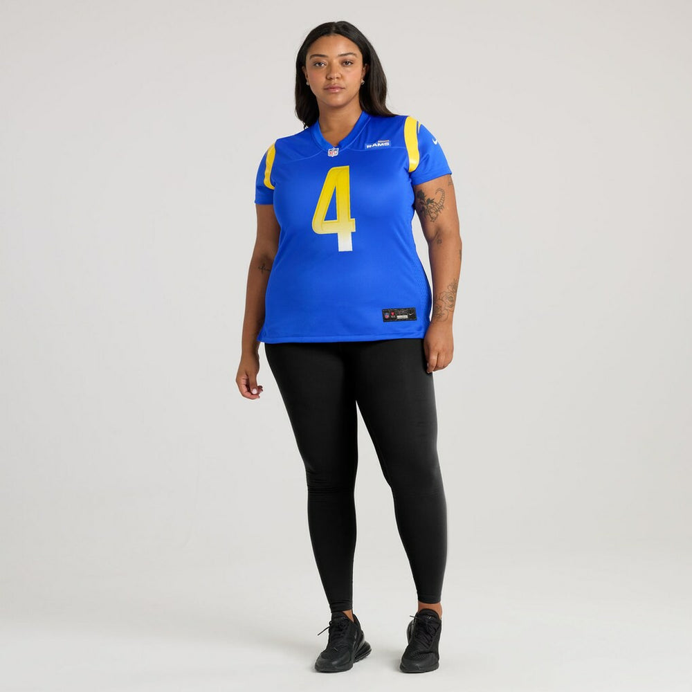 Ahkello Witherspoon Los Angeles Rams Women's Team Game Jersey Royal | Nike for Sale