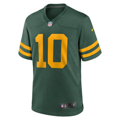 Jordan Love Green Bay Packers Alternate Game Jersey Green | Nike for Sale