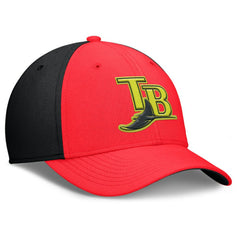 Tampa Bay Rays Nike Neon 90s Rise SwooshFlex Hat - MLB