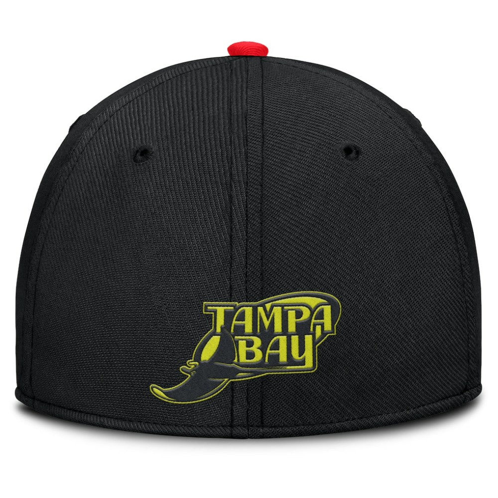Tampa Bay Rays Nike Neon 90s Rise SwooshFlex Hat - MLB