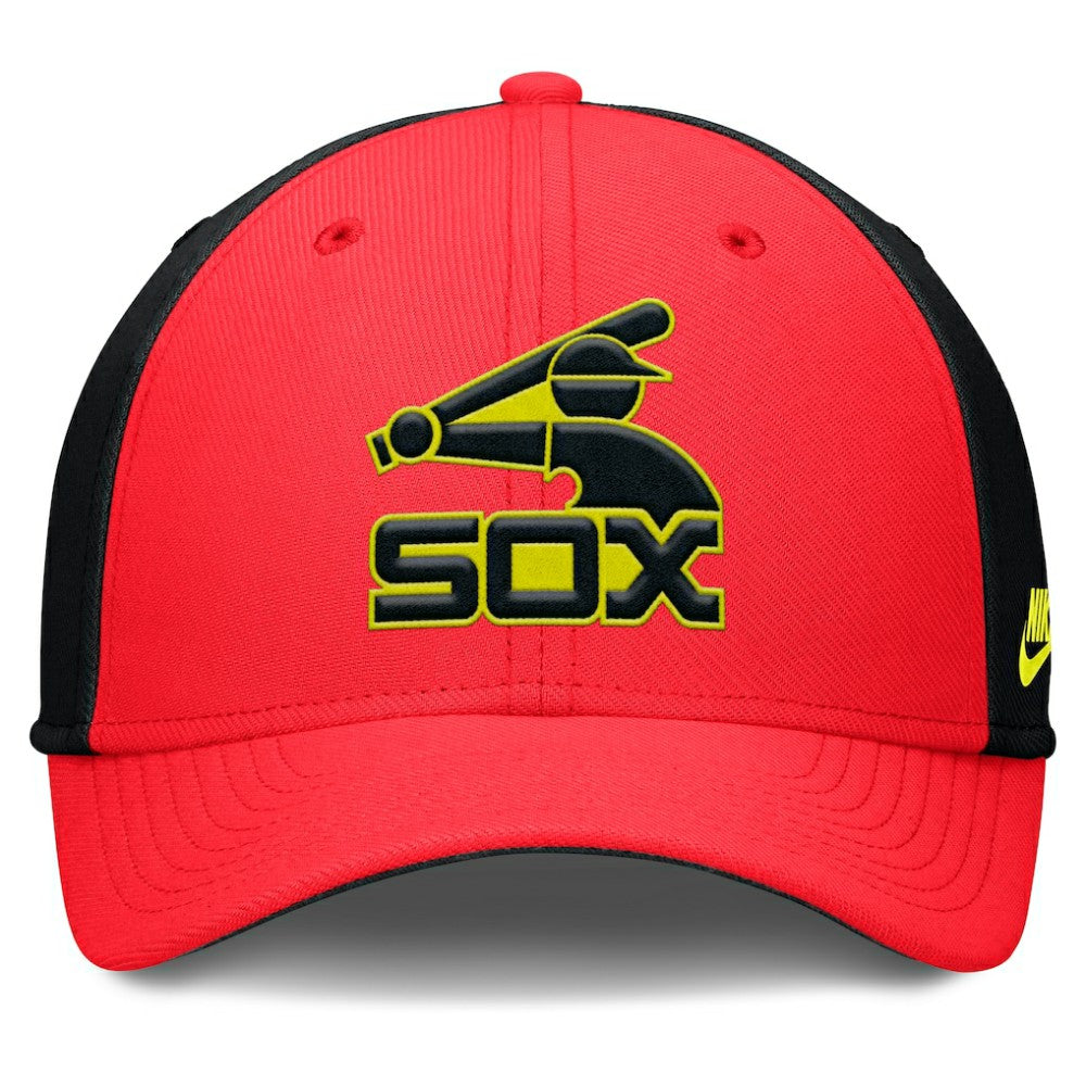 Chicago White Sox Nike Neon 90s Rise SwooshFlex Hat - MLB