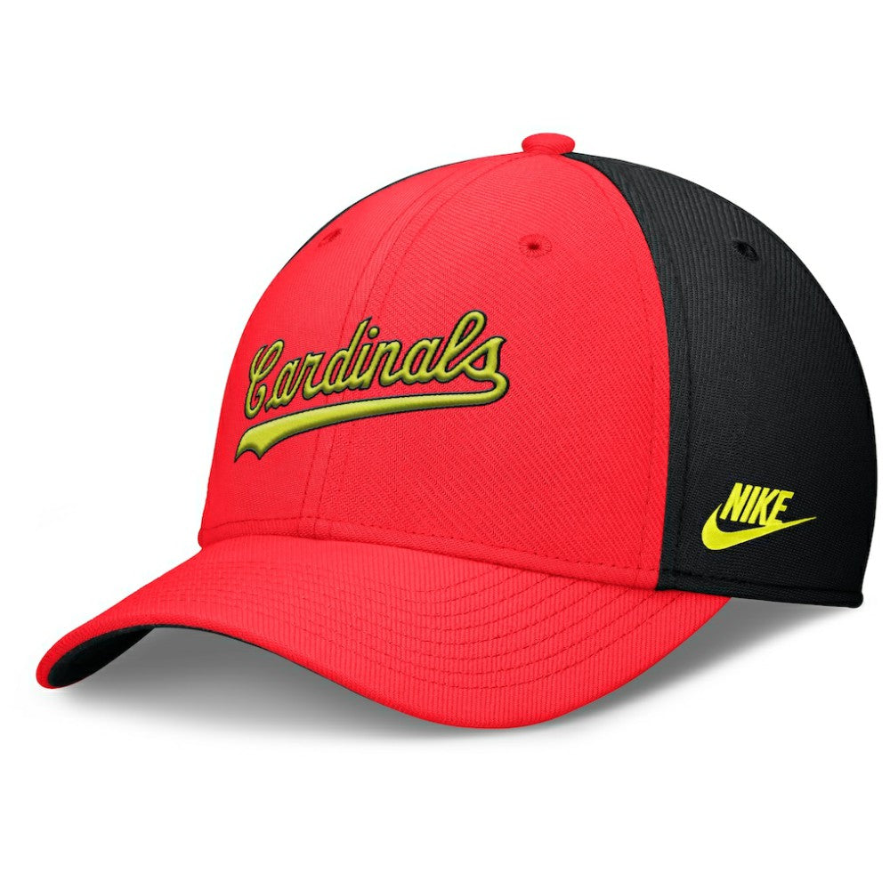 St. Louis Cardinals Nike Neon 90s Rise SwooshFlex Hat - MLB