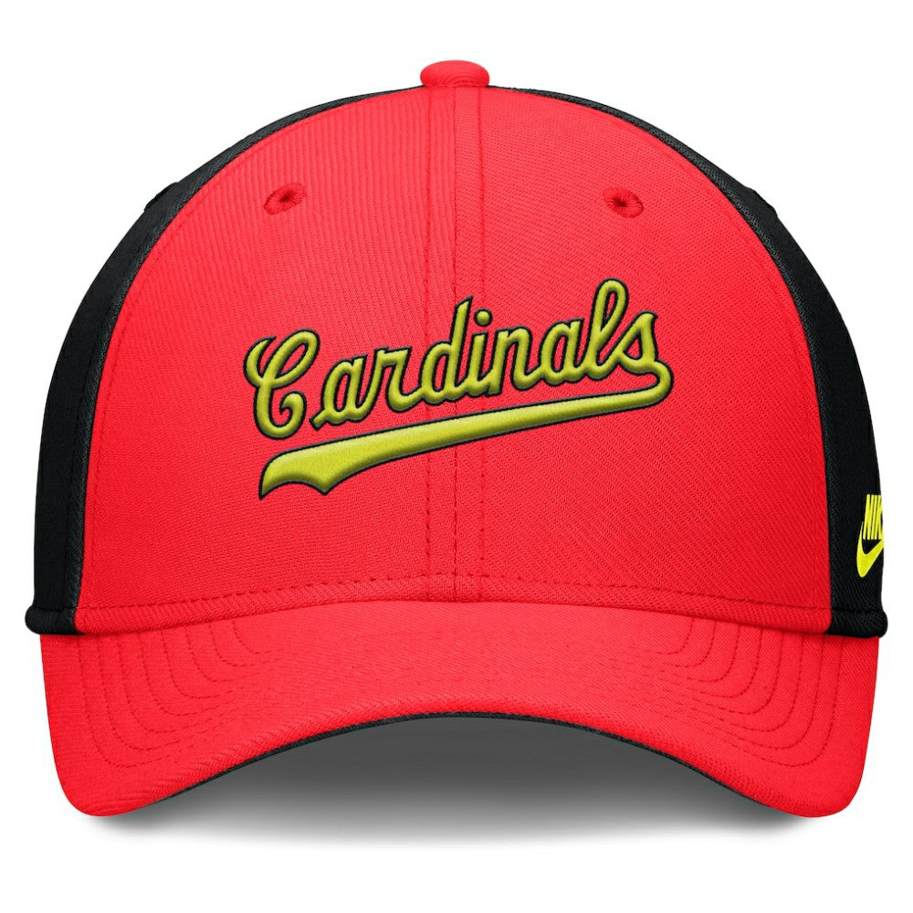 St. Louis Cardinals Nike Neon 90s Rise SwooshFlex Hat - MLB