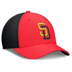 San Diego Padres Nike Neon 90s Rise SwooshFlex Hat - MLB