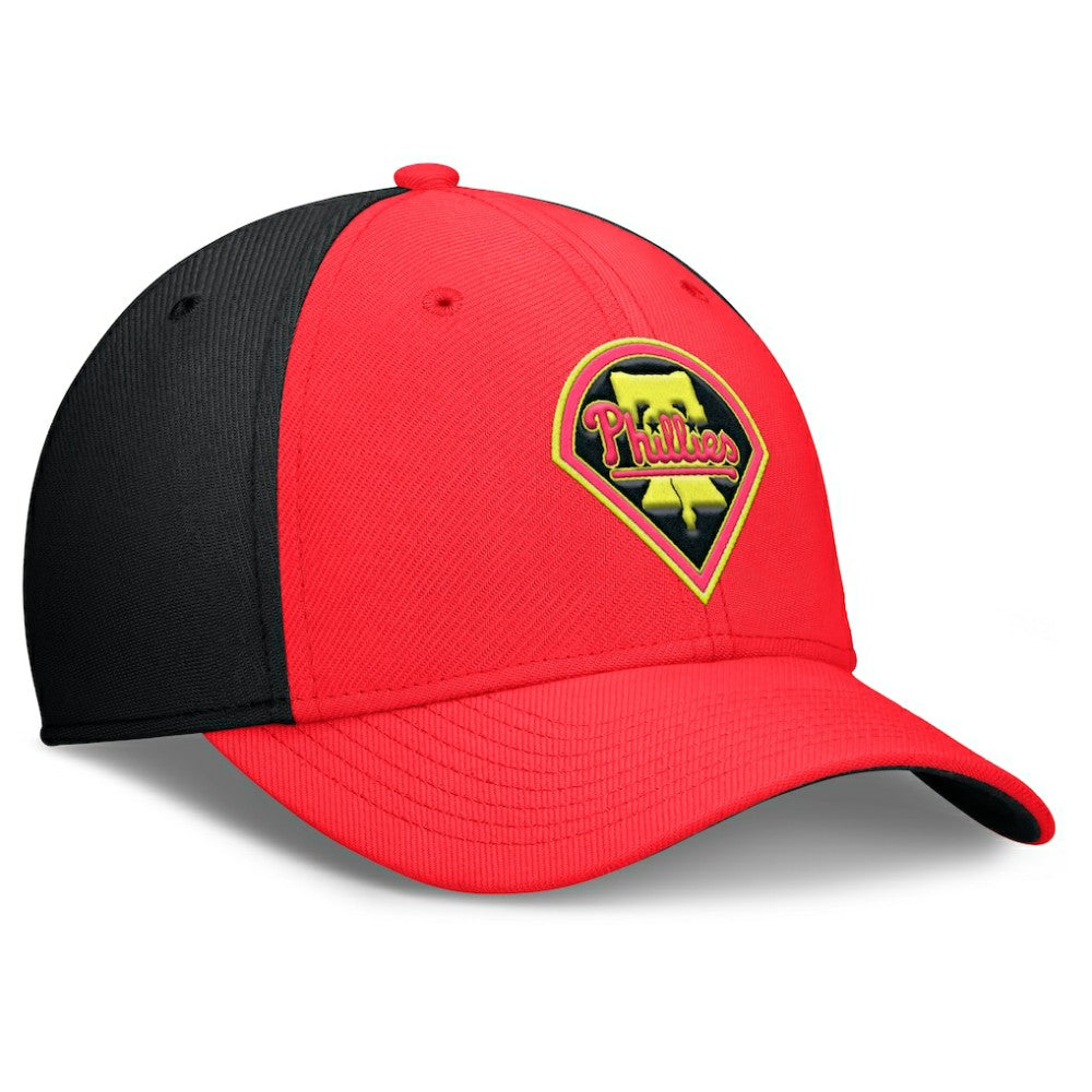 Philadelphia Phillies Nike Neon 90s Rise SwooshFlex Hat - MLB