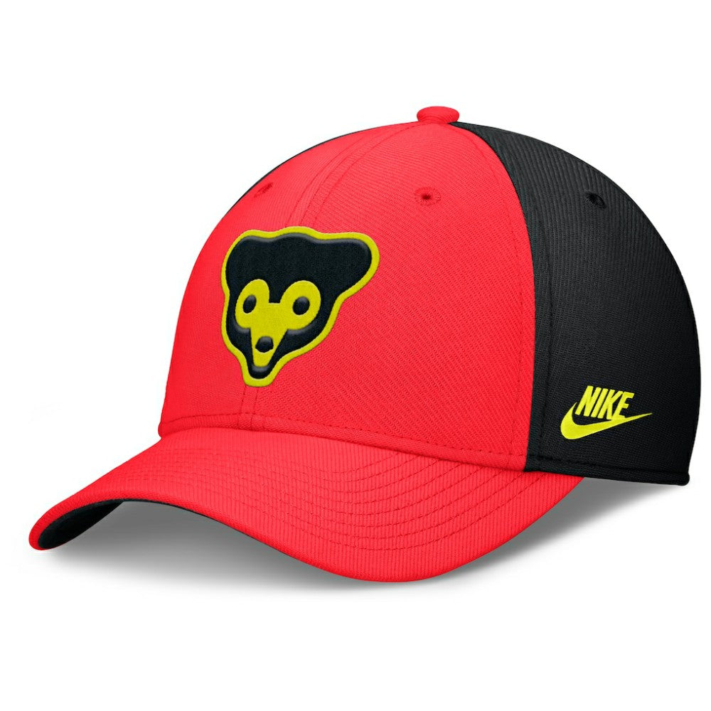 Chicago Cubs Nike Neon 90s Rise SwooshFlex Hat - MLB